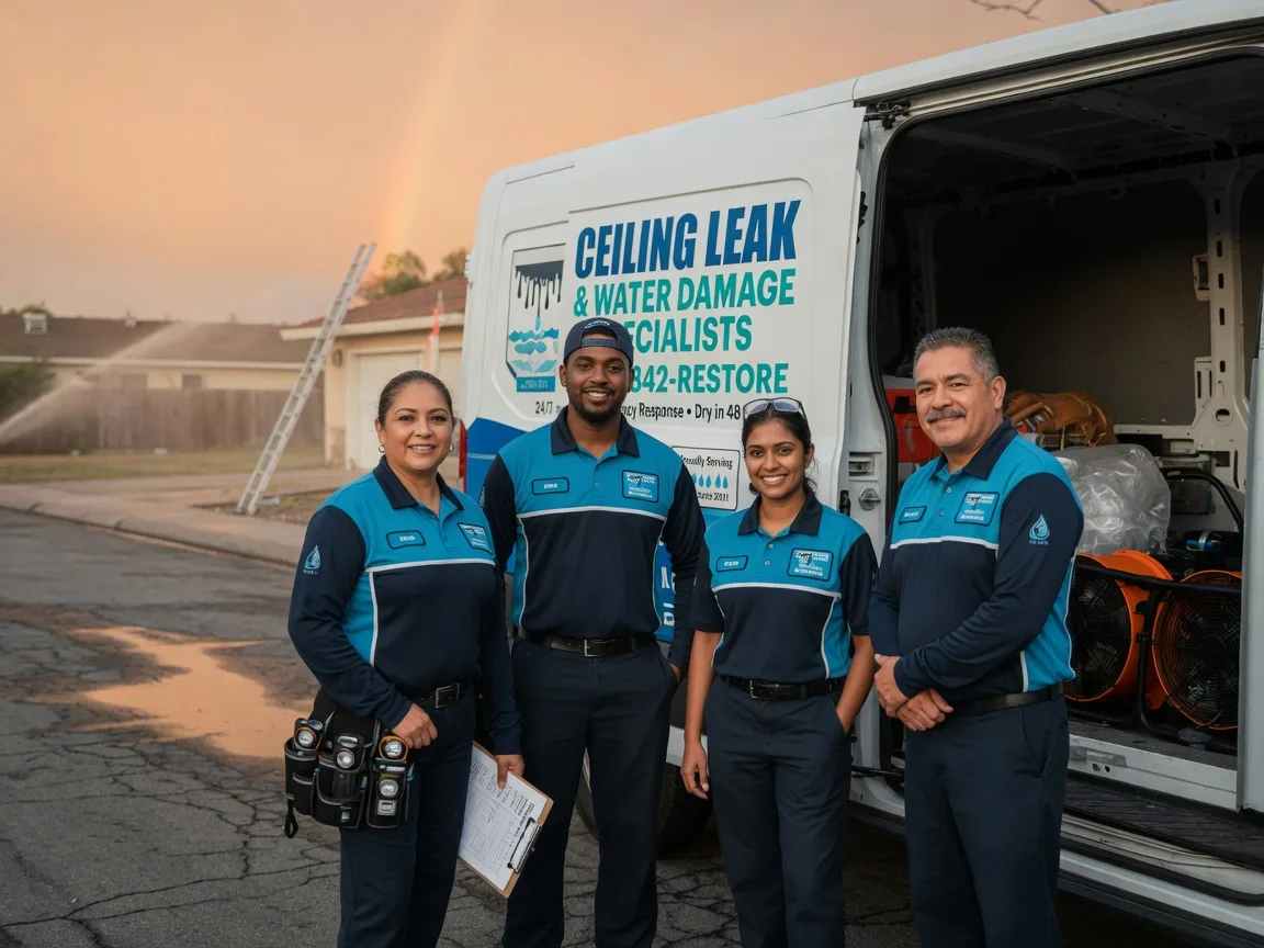 Ceiling Leak Cleanup company in Greenville, TX